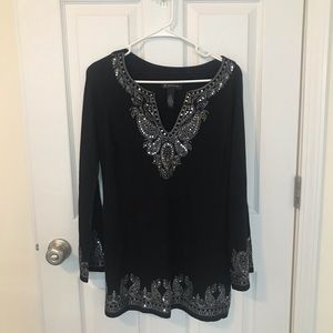 Sparkly Boho Mini Dress